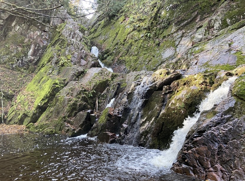 Image of Morgan Falls, a waterfall in Wisconsin